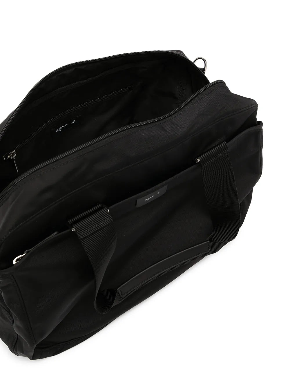 agn b. logo tag small holdall