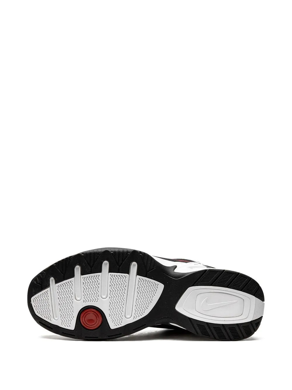 Nike Air Monarch 4 White/Black/Red Sneakers