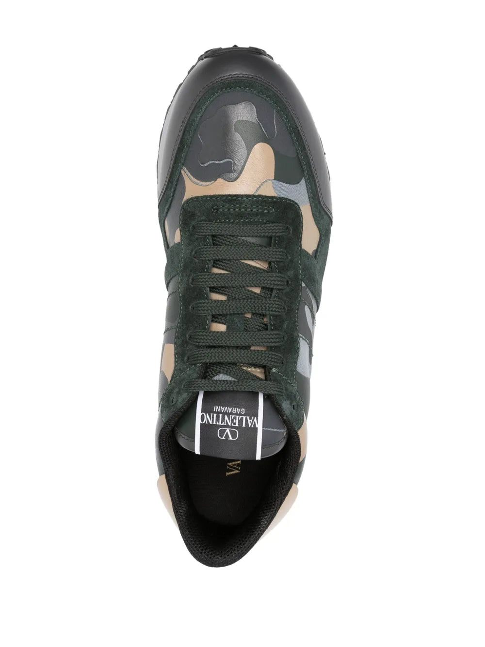 Valentino Garavani Camouflage Rockrunner Low-Top Sneakers