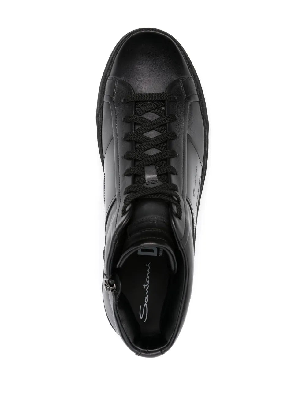 Santoni Logo-Debossed Sneakers