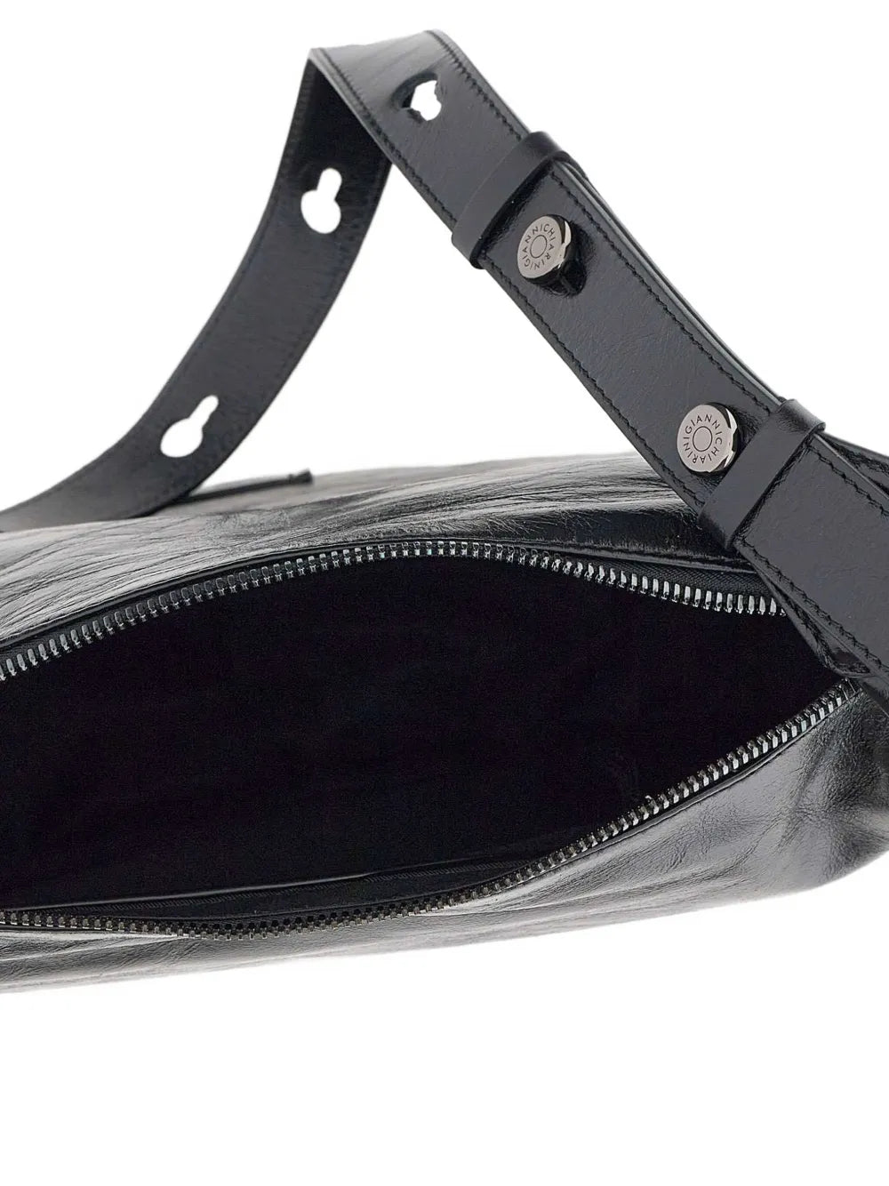 GIANNI CHIARINIcurved-shape shoulder bag