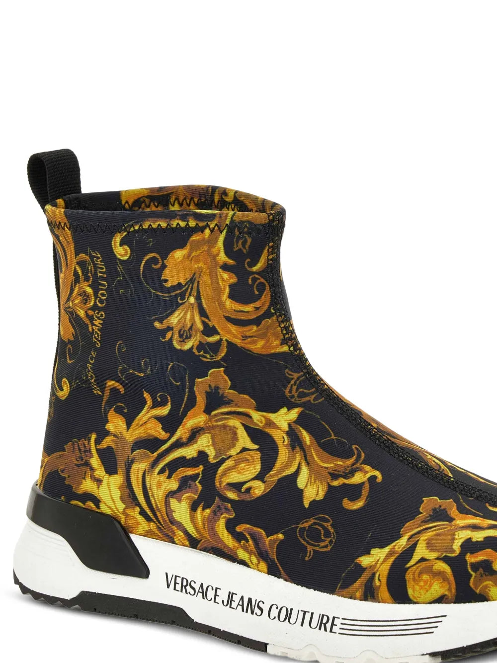Versace Jeans Couture Baroque-Print Slip-On