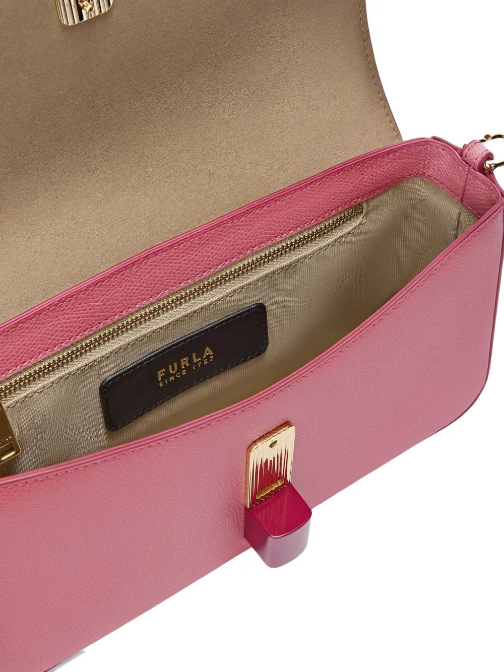 FurlaIride flap-lock bag