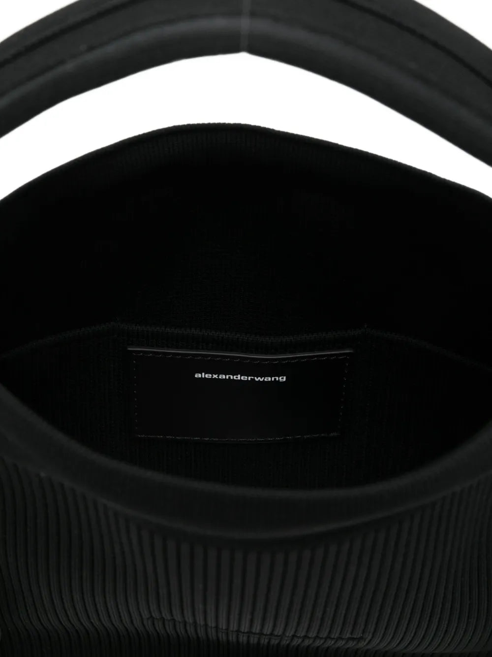 Alexander Wangsmall Ryan ribbed tote bag