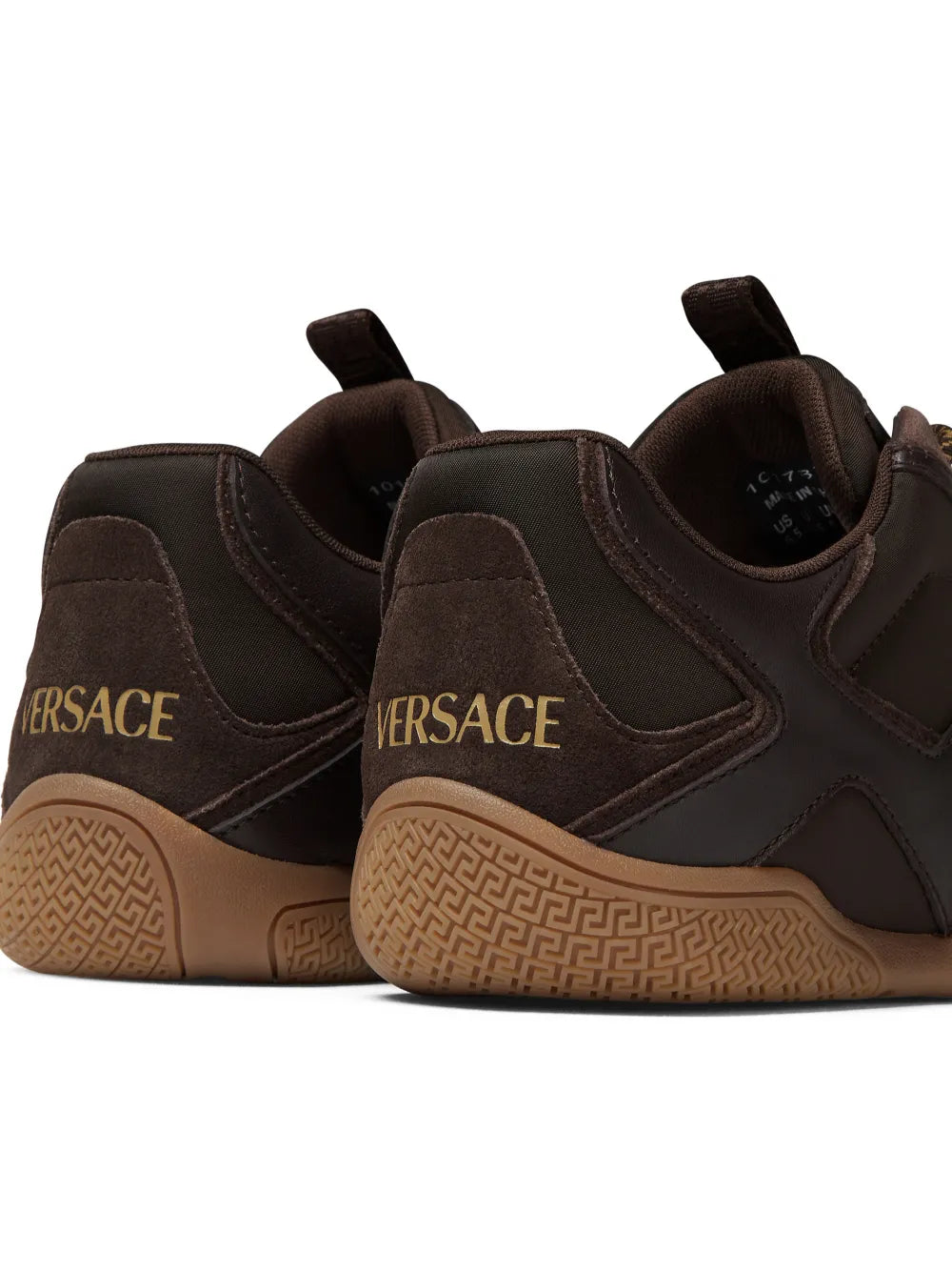 Versace Galaxia Leather Sneakers