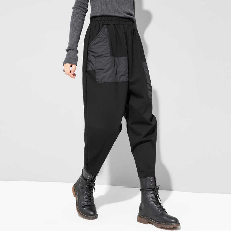 New Cropped Pants Women Loose