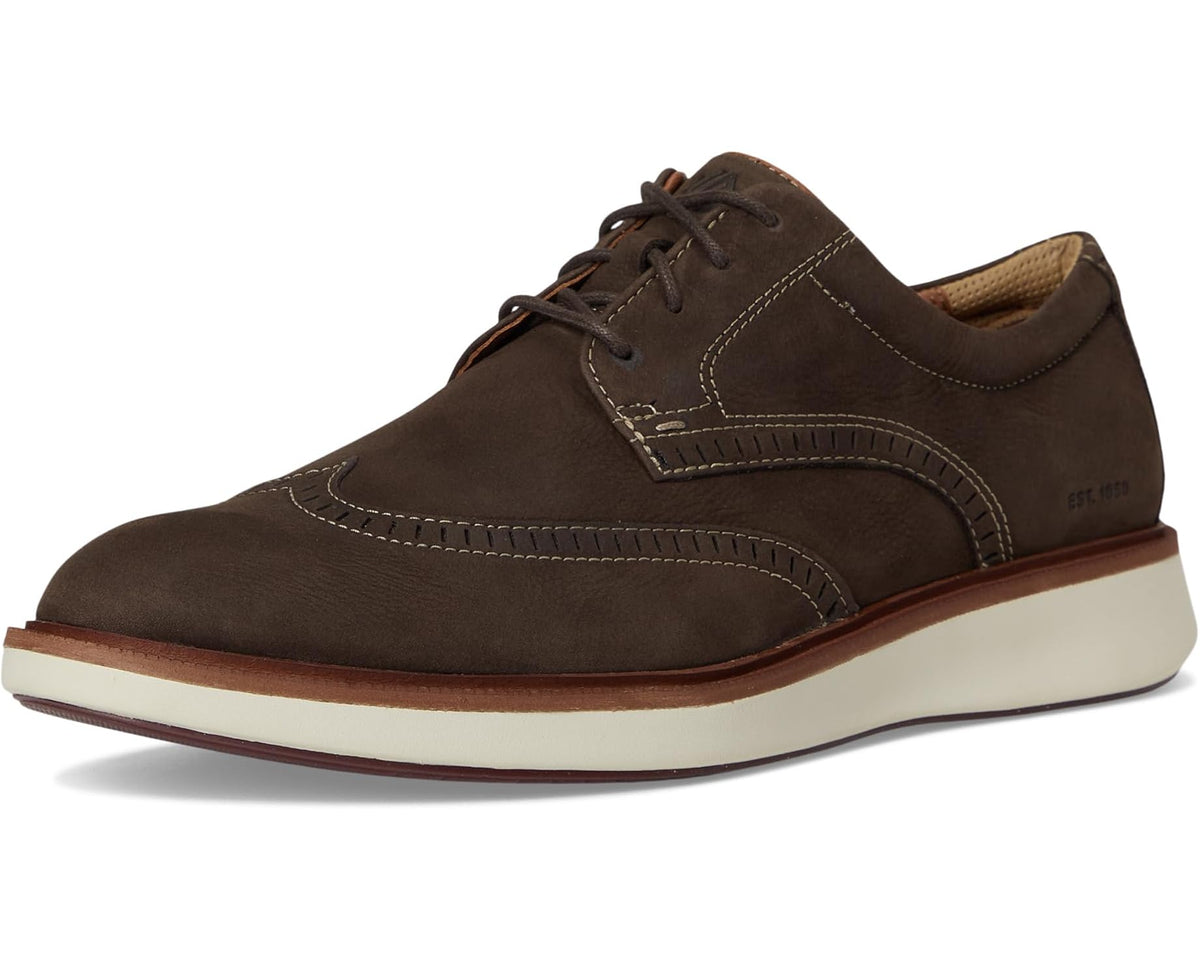 Men's Johnston & Murphy Xc Parker Wingtip Brown Waterproof Nubuck