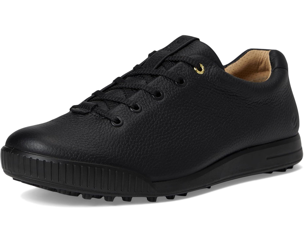 Men's ECCO Golf Street Retro Hybrid Waterproof Golf Shoe Black