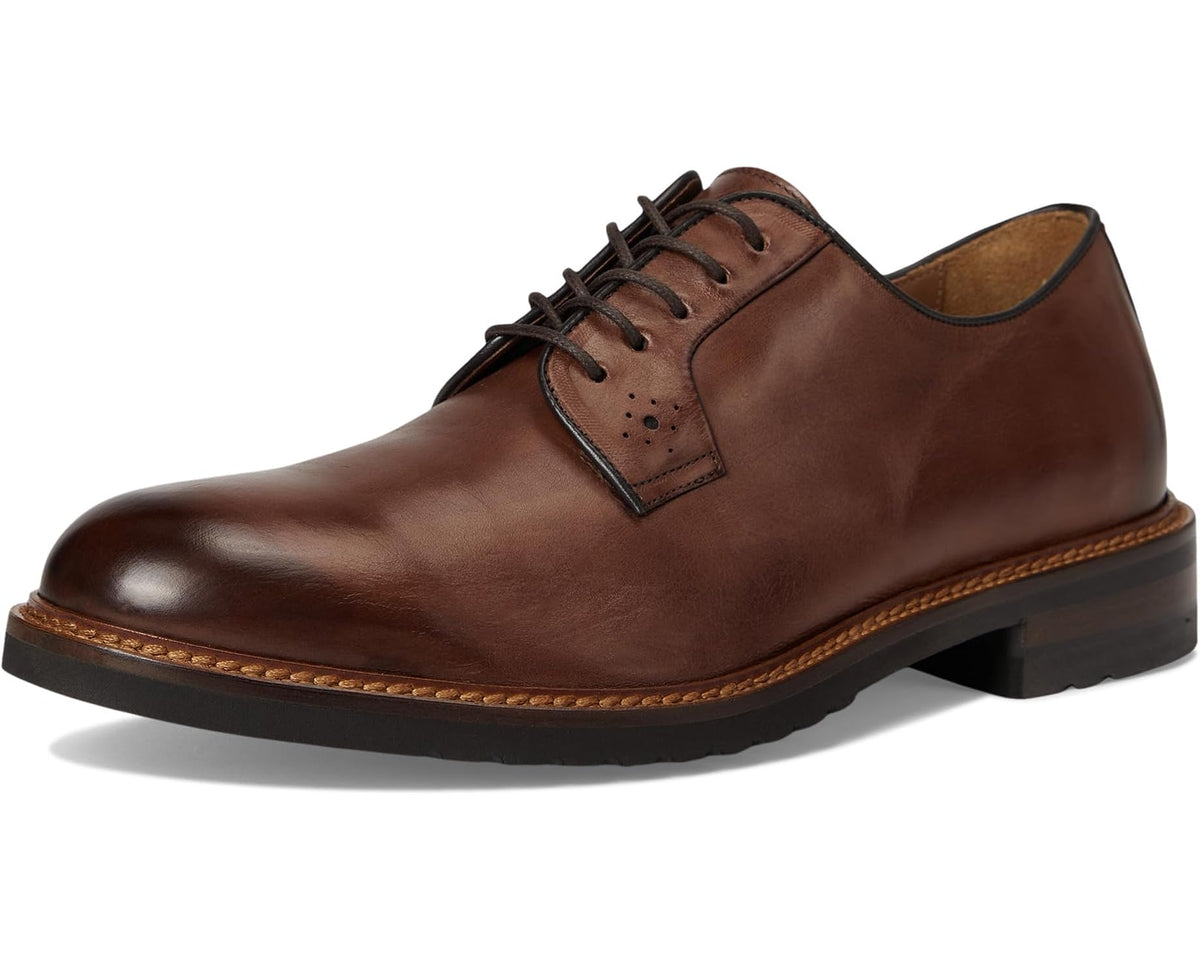 Men's Johnston & Murphy Collection Hartford Plain Toe Tan Italian Calfskin