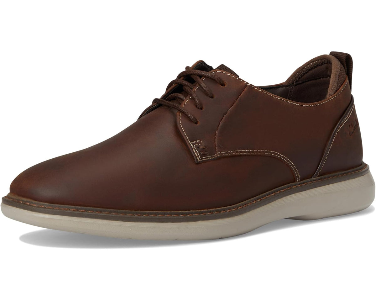 Men's Clarks Brantin Plain Beeswax Leather