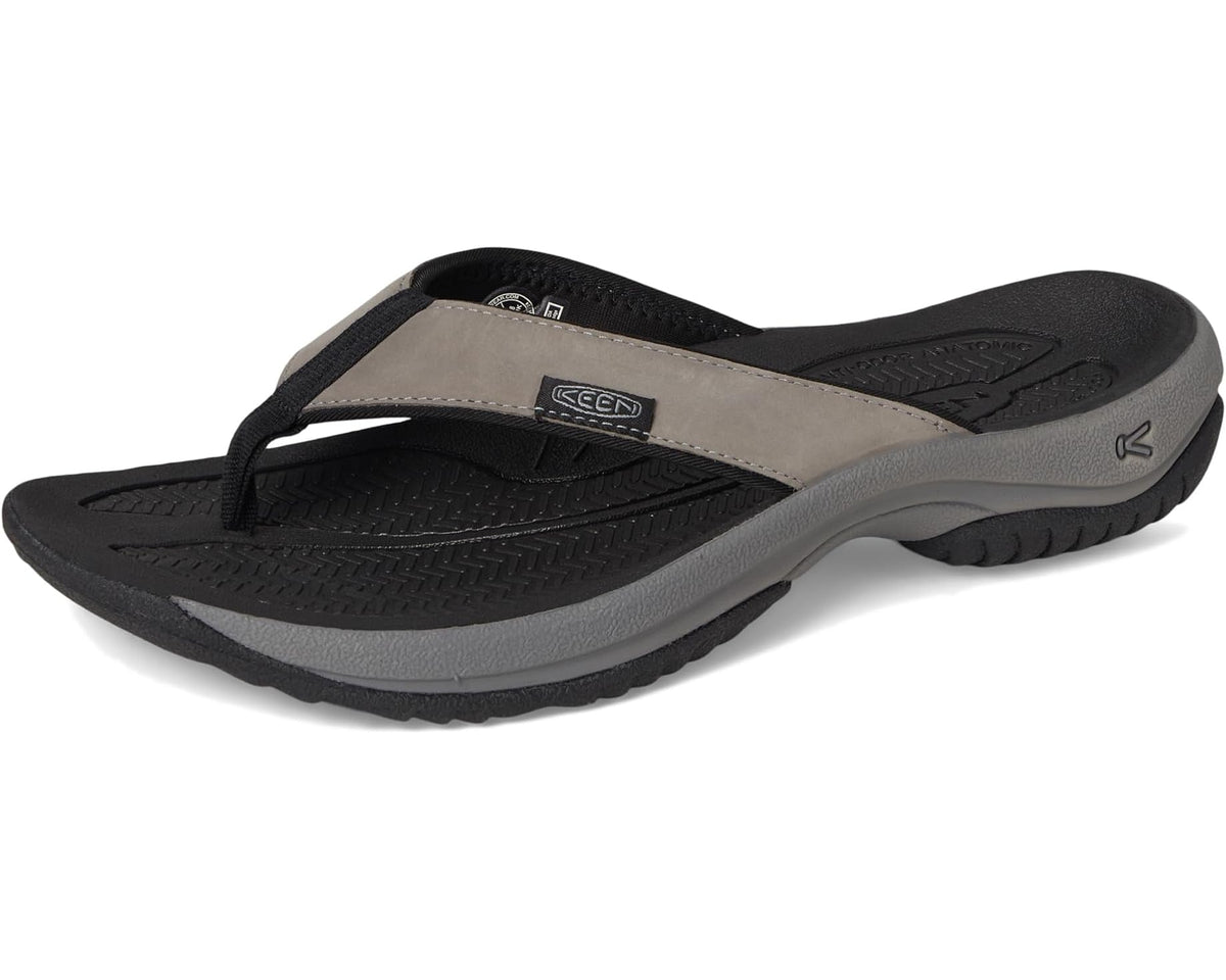 Men's KEEN Kona Flip TG Steel Grey/Black