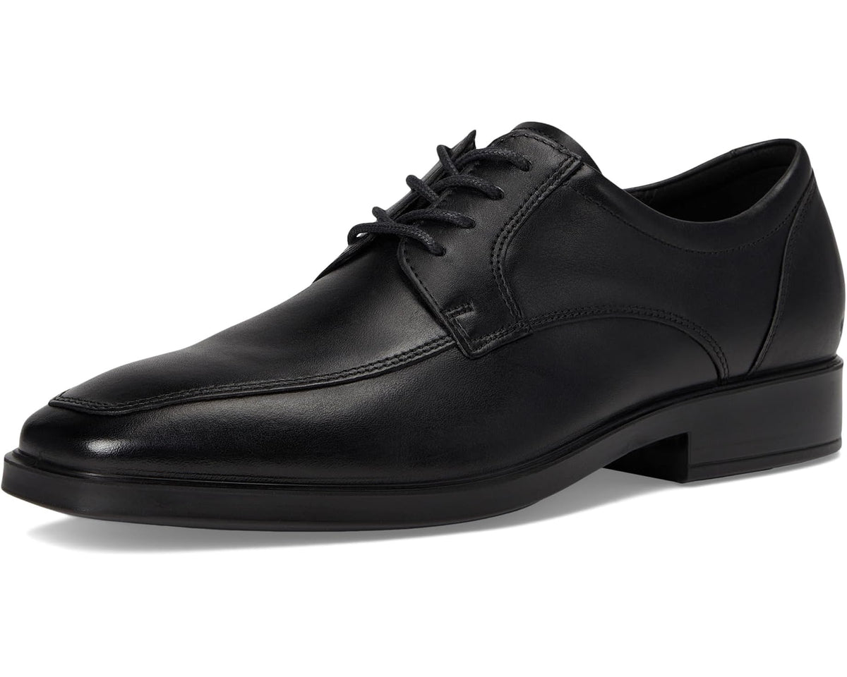 Men's ECCO Milan Apron Toe Tie Oxfords Black
