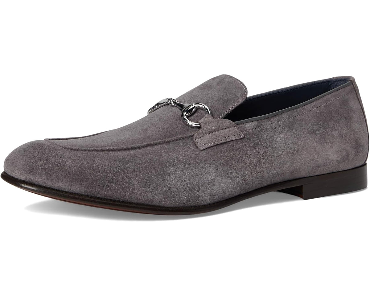Men's Johnston & Murphy Collection Taylor Bit Gray Italian Suede