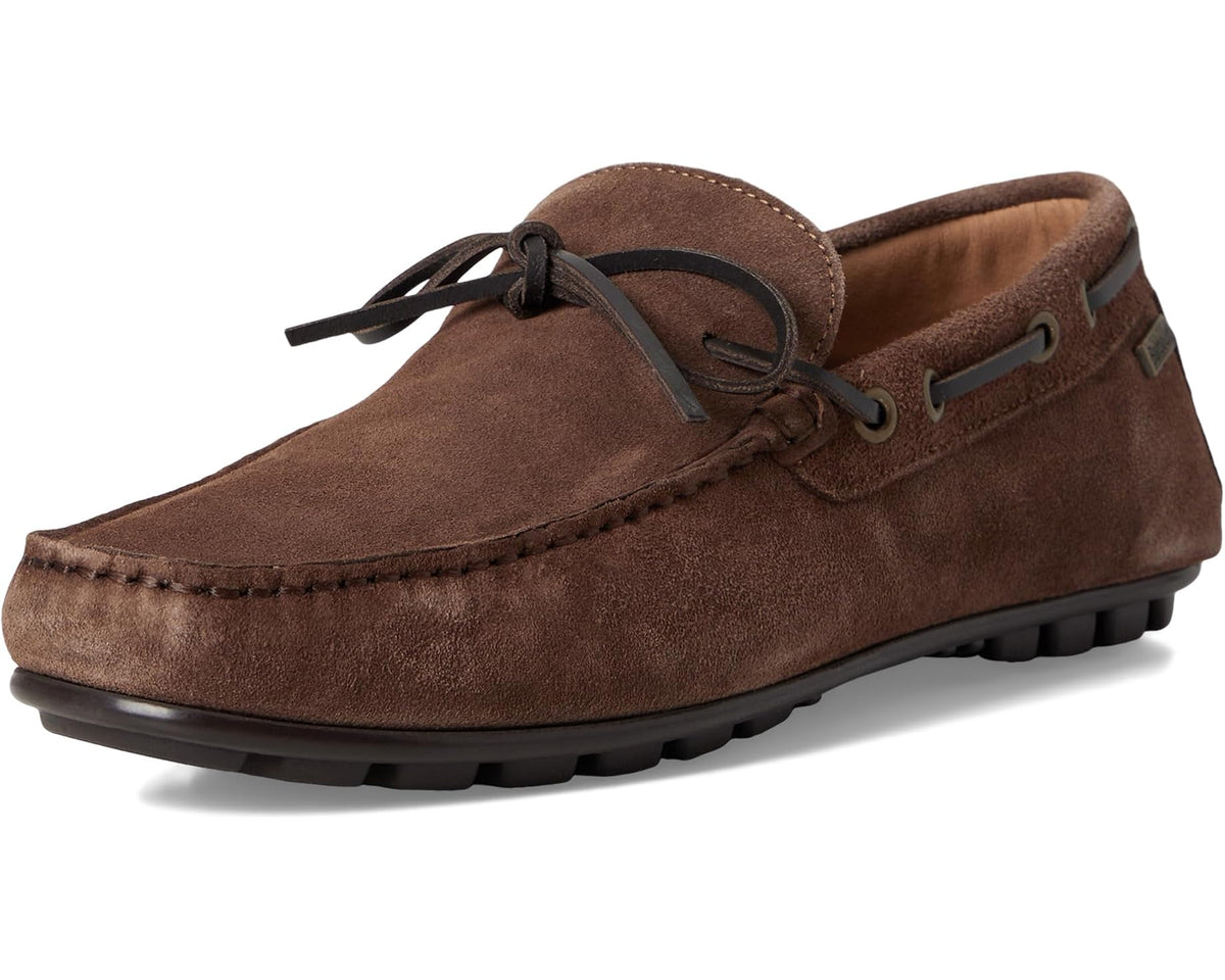 Men's Barbour Courage Driving Shoes Choco Suede