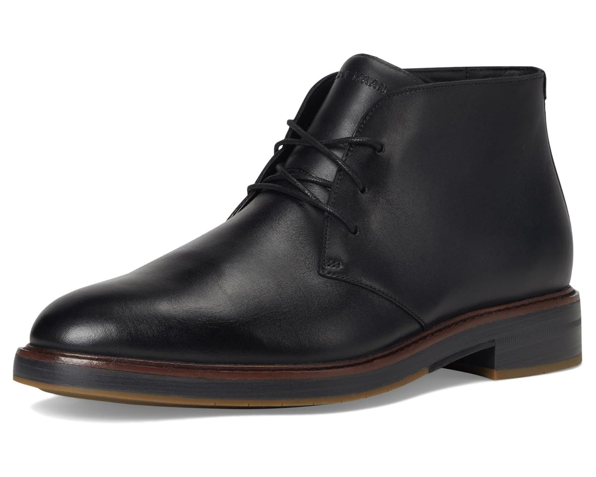 Men's Cole Haan Judson Grand Chukka Boots Black Waterproof/Black/Black