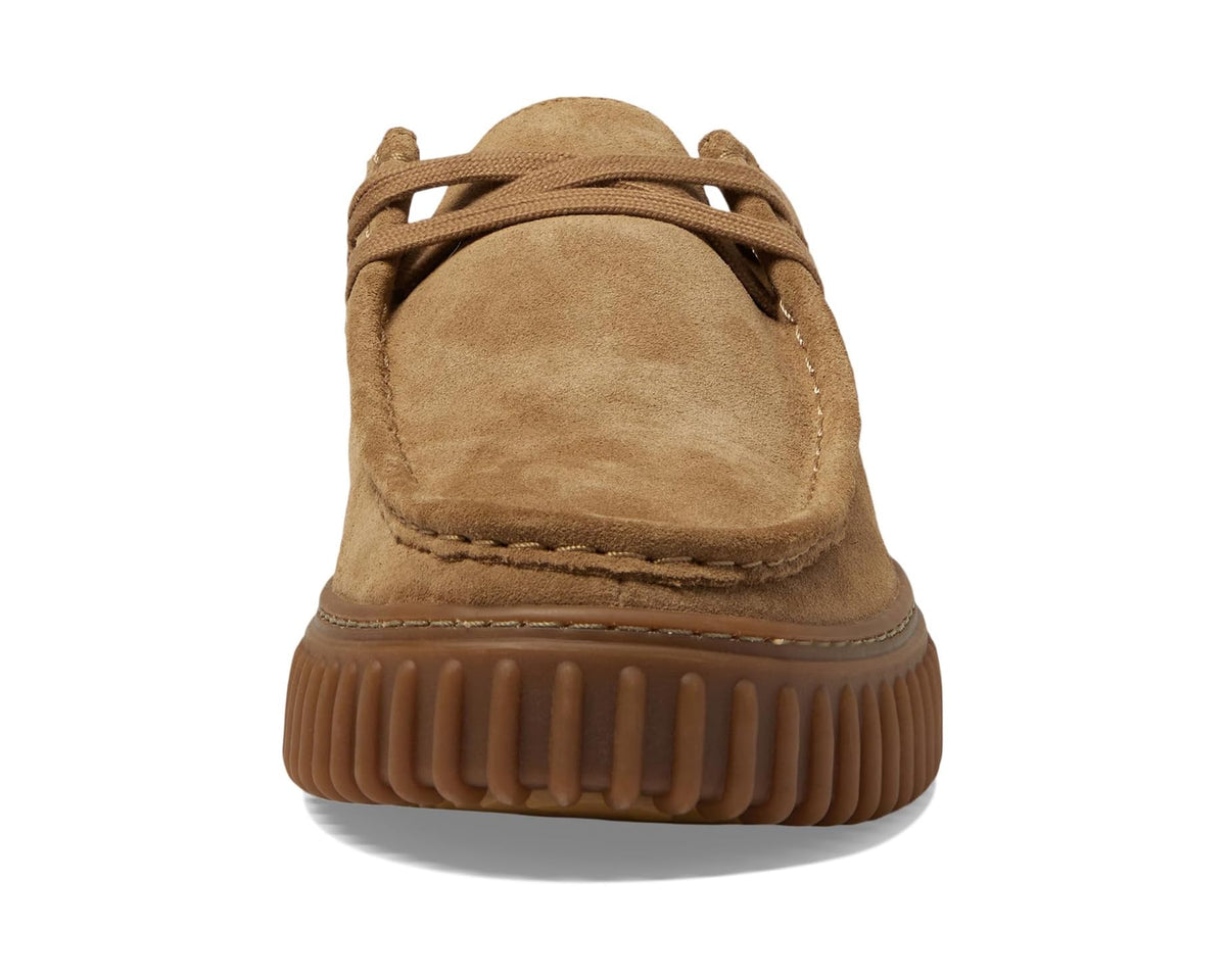 Men's Clarks Torhill Lo Dark Sand Suede
