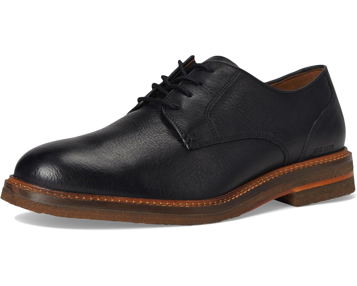 Men's Johnston & Murphy Calder Plain Toe Black Full Grain