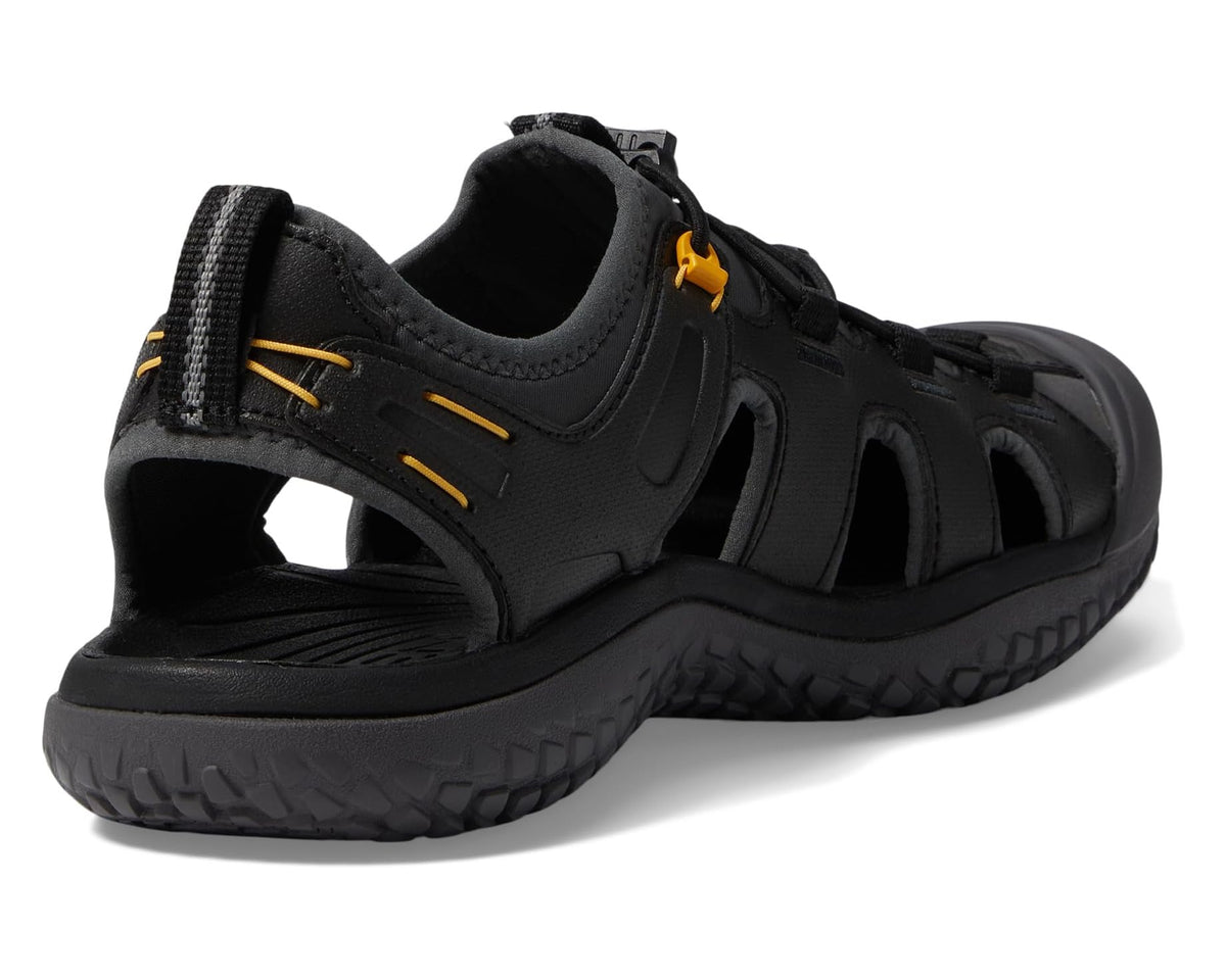 Men's KEEN Solr Sandal Black/Gold