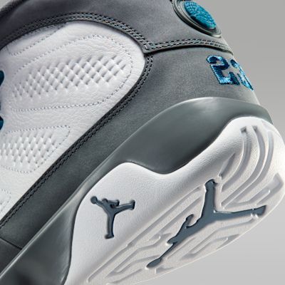 Air Jordan 9 Retro Flint Grey and French Blue