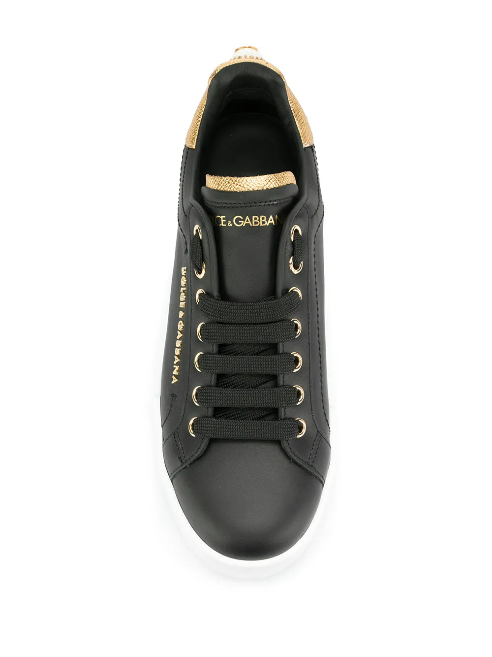 Dolce & Gabbana Portofino Logo-Tag Leather