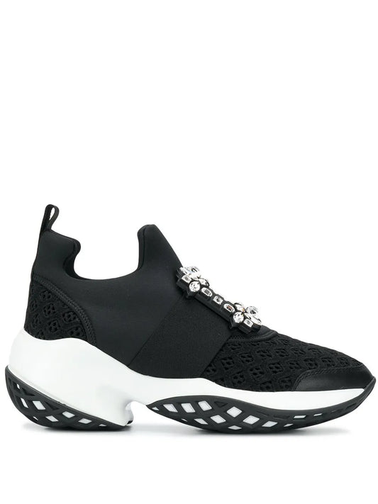 Roger Vivier Embellished Slip-On