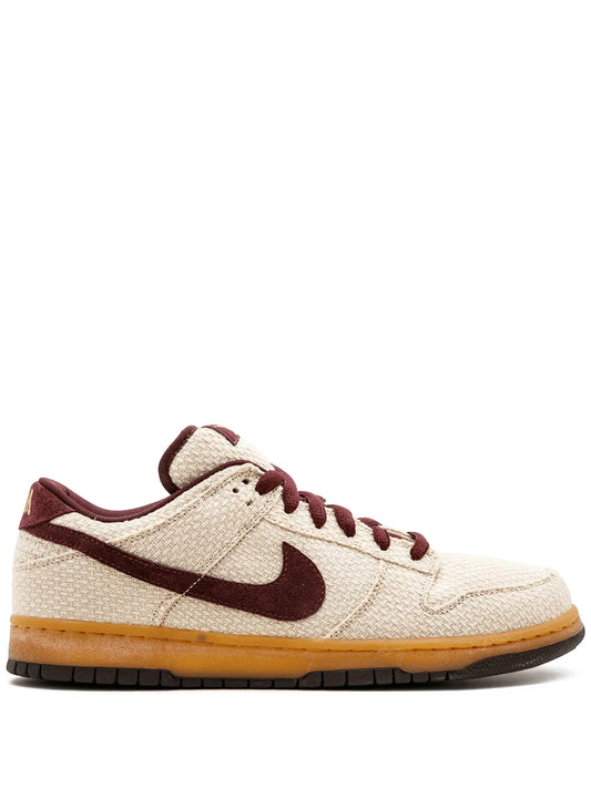 Nike Dunk Low Pro Sb Jersey Gold/Red Mahogany Sneakers
