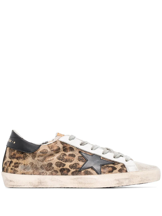 Golden Goose Super-Star Leopard Print