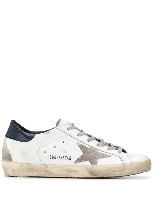 Golden Goose Super-Star Distressed-Finish