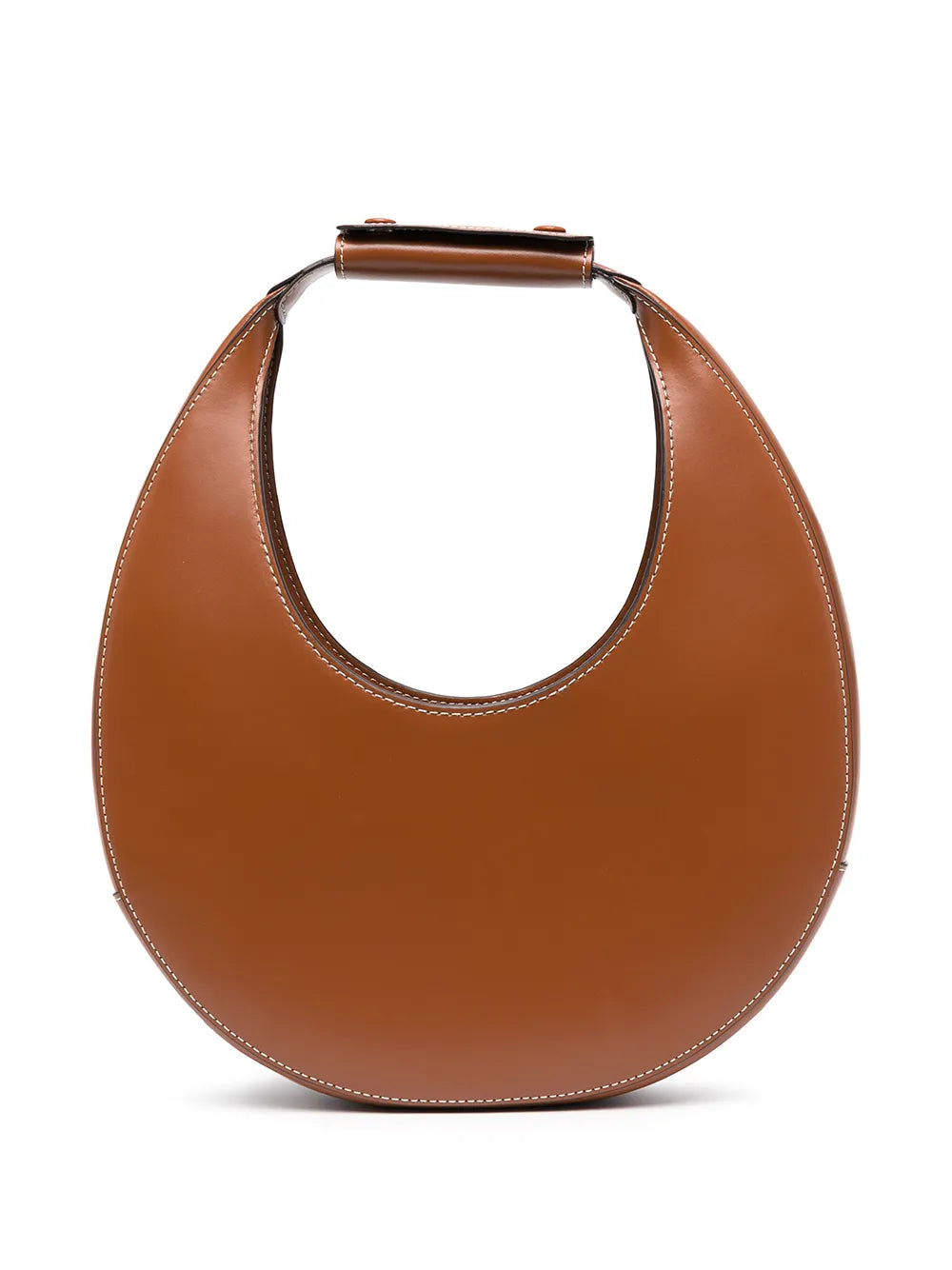 STAUDMoon leather shoulder bag
