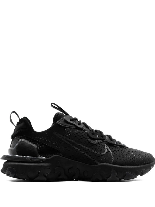 Nike React Vision Triple Black Sneakers