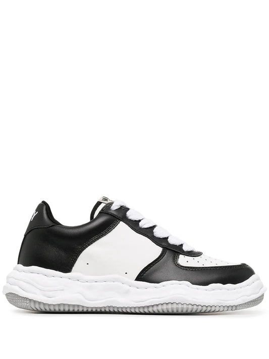Maison MIHARA YASUHIRO Wayne Two-Tone Leather