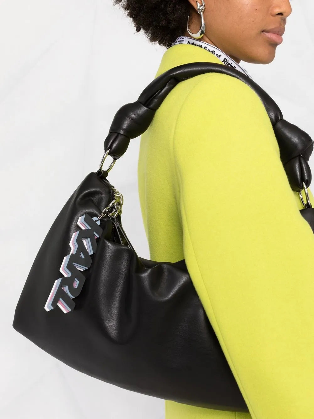 Karl LagerfeldK/Knotted padded shoulder bag