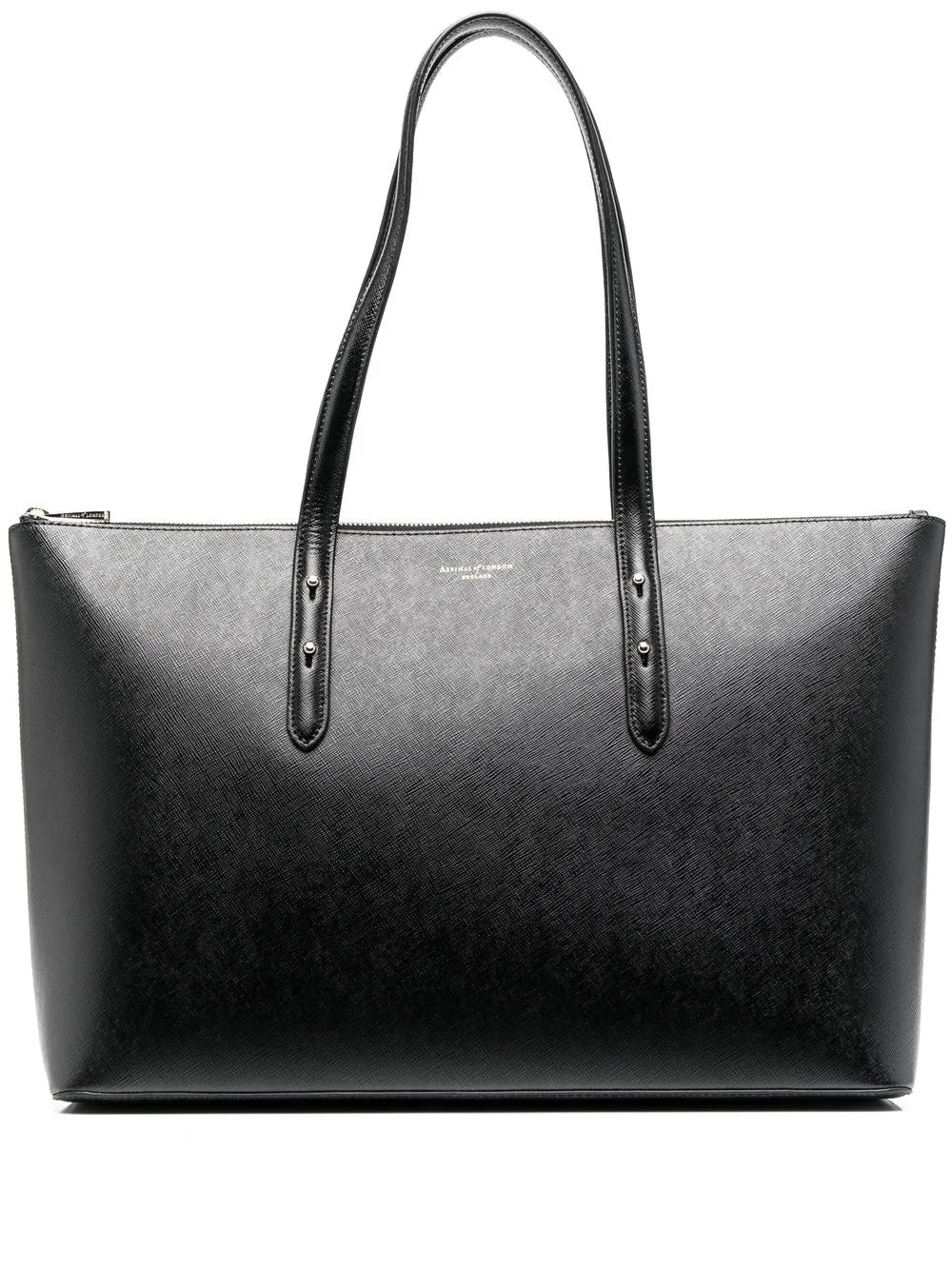 Aspinal Of LondonRegent scored-effect tote bag