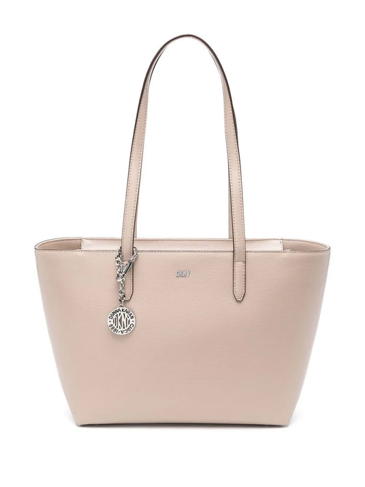 DKNYlogo-charm tote