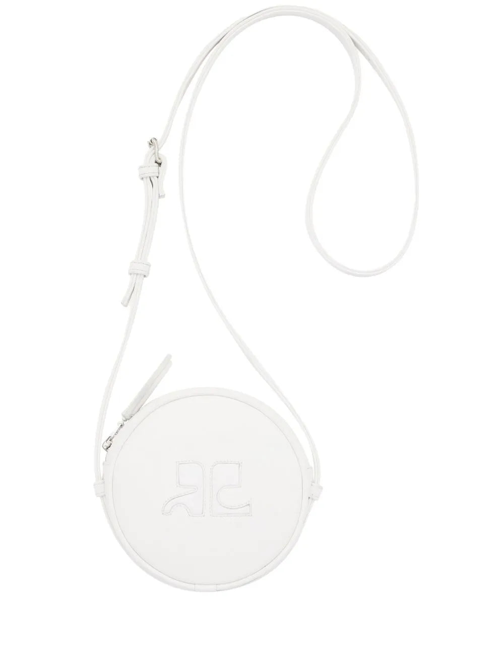 CourresReedition Circle leather bag