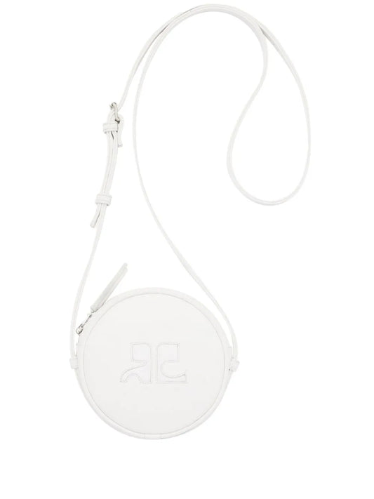 CourresReedition Circle leather bag
