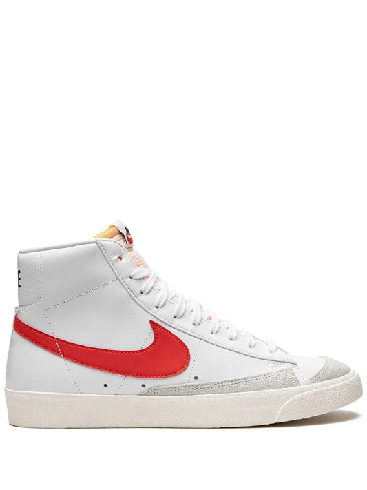 Nike Blazer Mid 77 Vintage Mismatched Swoosh Blue - Red Sneakers