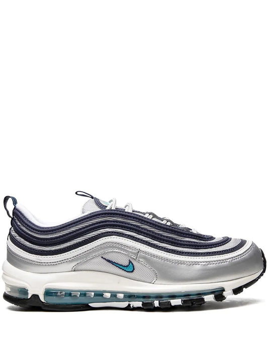 Nike Air Max 97 Metallic Silver/Chlorine Blue Sneakers