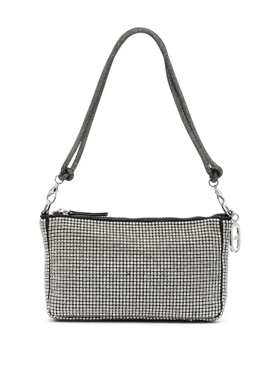 TWINSETcrystal embellished shoulder bag