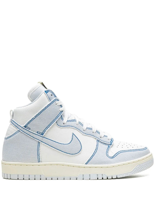 Nike Dunk High 1985 Blue Denim Sneakers