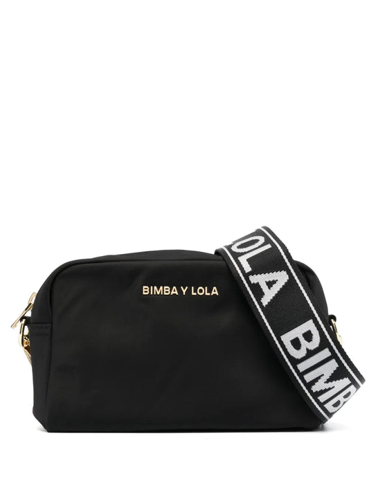 Bimba y Lolasmall logo-plaque crossbody bag