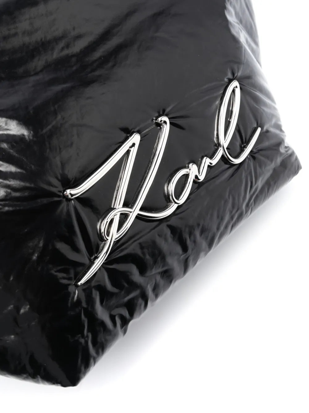 Karl LagerfeldK/Signature logo-plaque tote bag