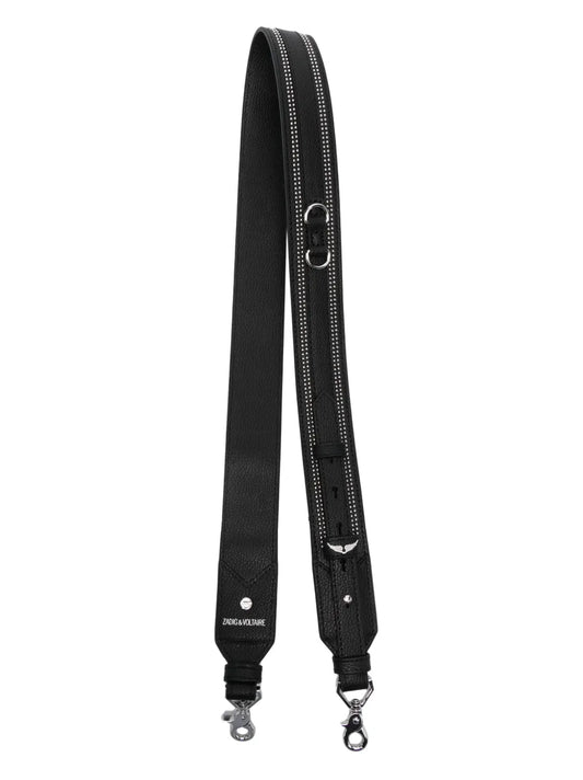 Zadig&Voltairestud-embellished leather shoulder strap