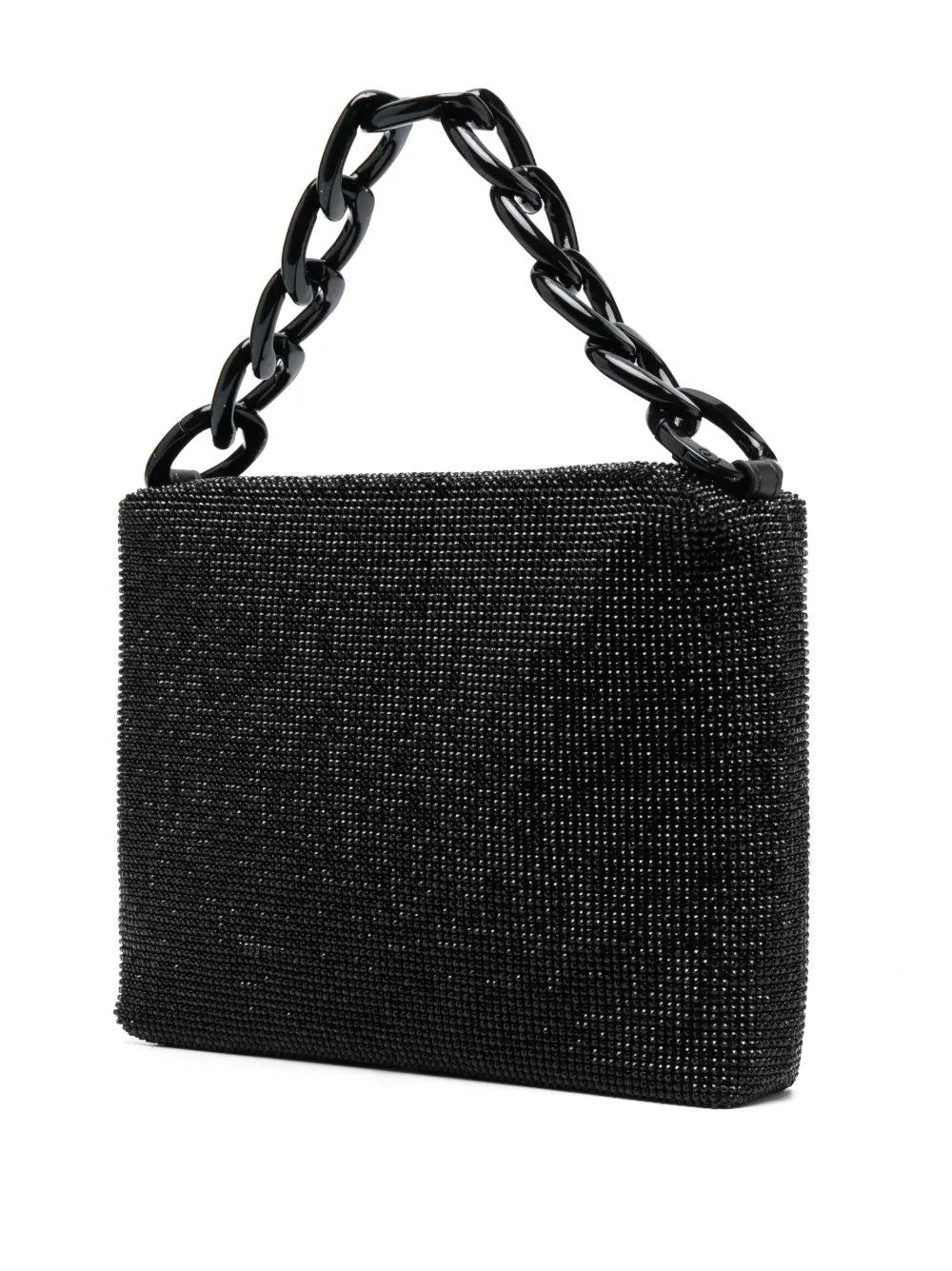 Patrizia PepeMaxichain rhinestone tote bag