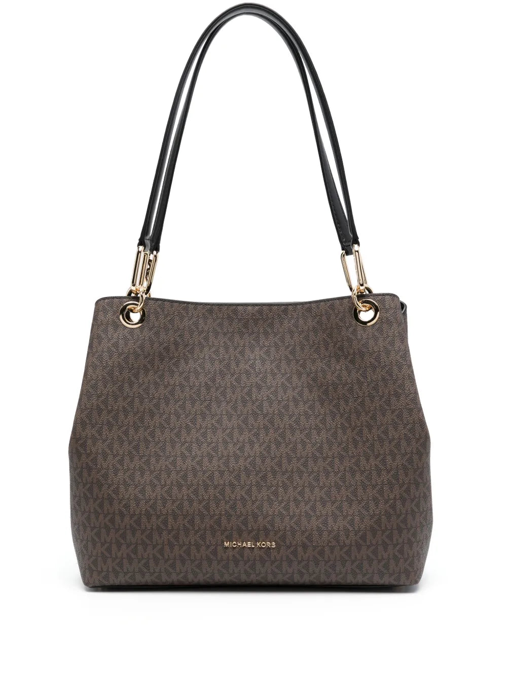 Michael Korsmonogrammed leather tote bag