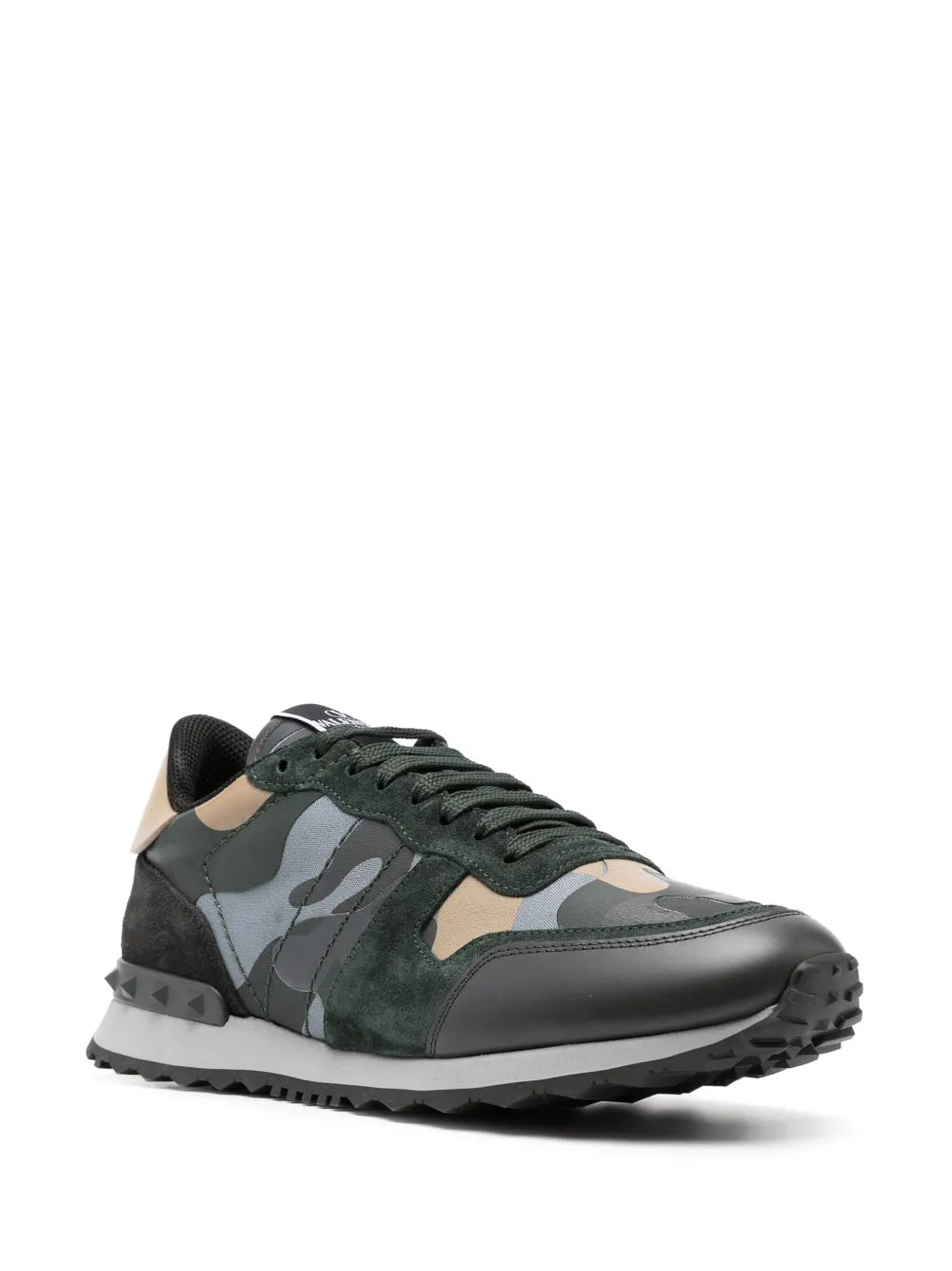 Valentino Garavani Camouflage Rockrunner Low-Top Sneakers