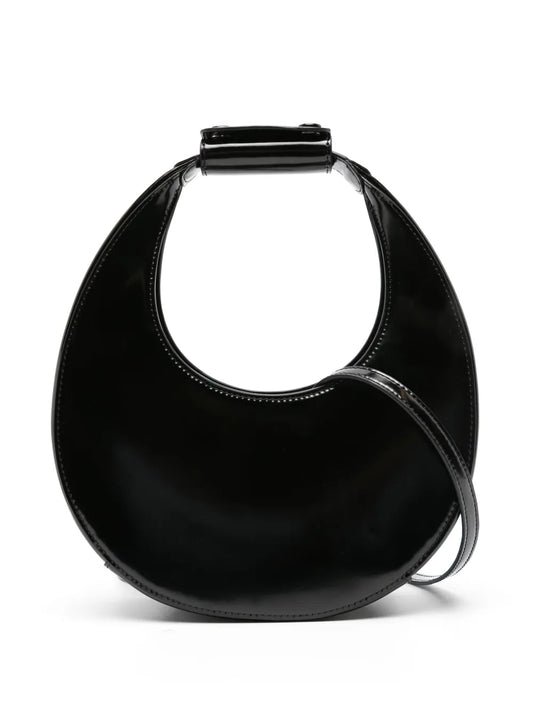 STAUDmini Moon patent leather bag