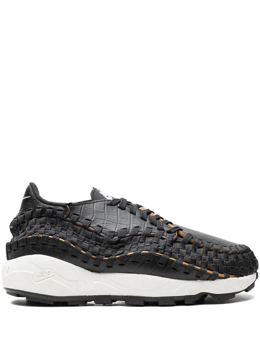 Nike Air Footscape Woven Premium Black Croc Sneakers