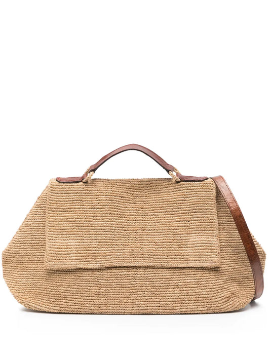 IBELIVLahady raffia tote bag
