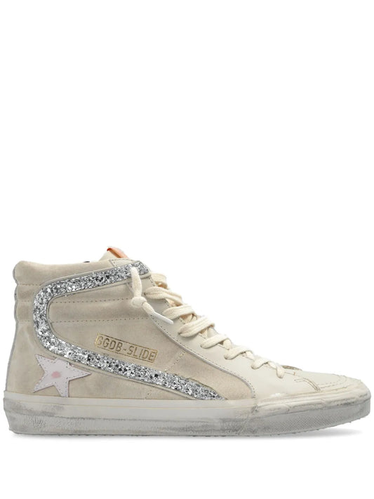 Golden Goose Slide High-Top Suede